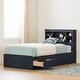 preview thumbnail 8 of 17, South Shore Navali Bookcase Headboard