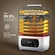 preview thumbnail 5 of 9, 4-in-1 Electric Baby Bottle Sterilizer Dryer LED Touch Screen 6 bottles Multi-Function - 13 inch