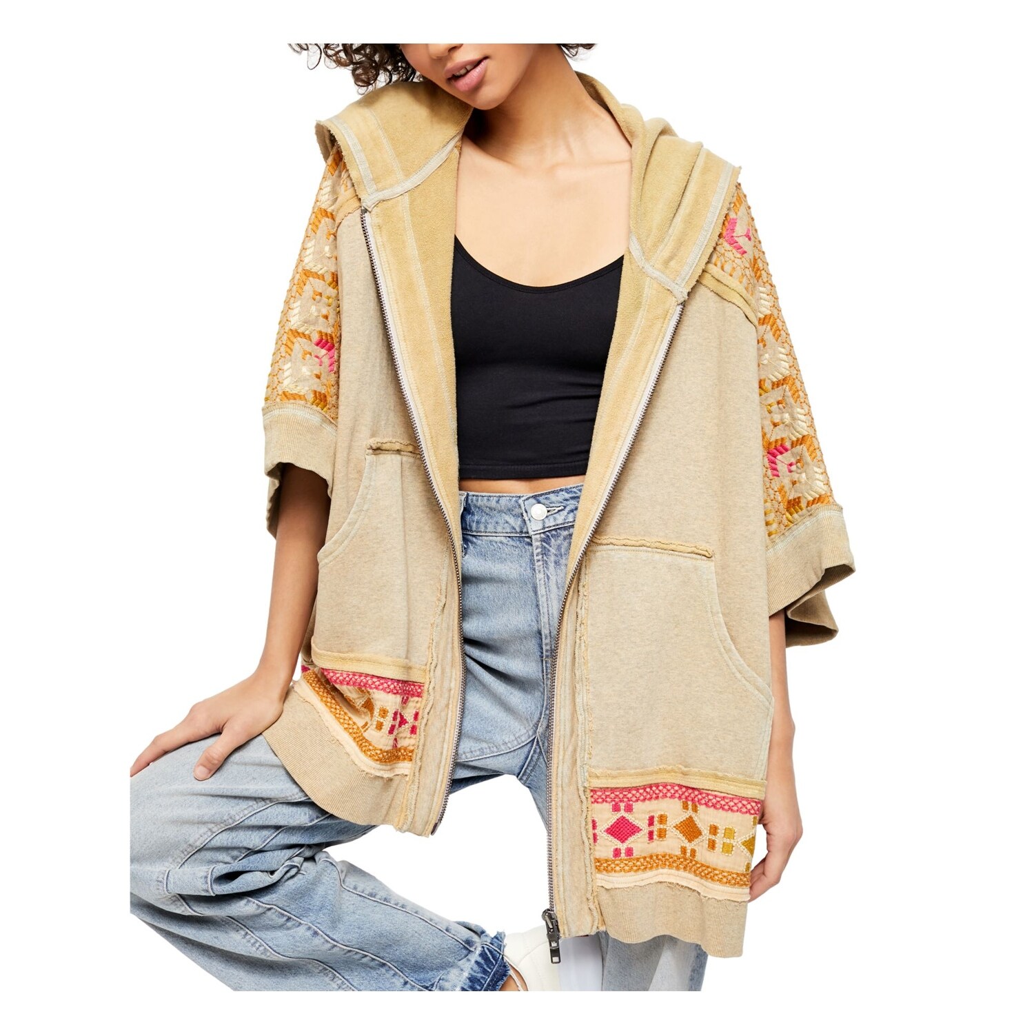 juniors poncho sweater