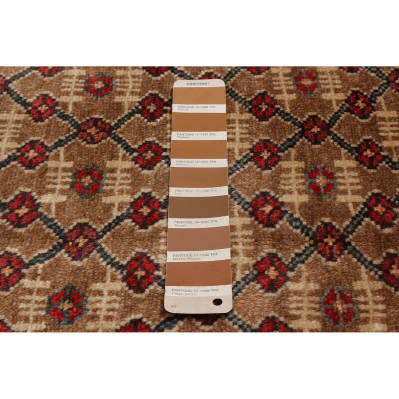 ECARPETGALLERY Hand-knotted Konya Anatolian Brown Wool Rug - 4'7 x 9'5