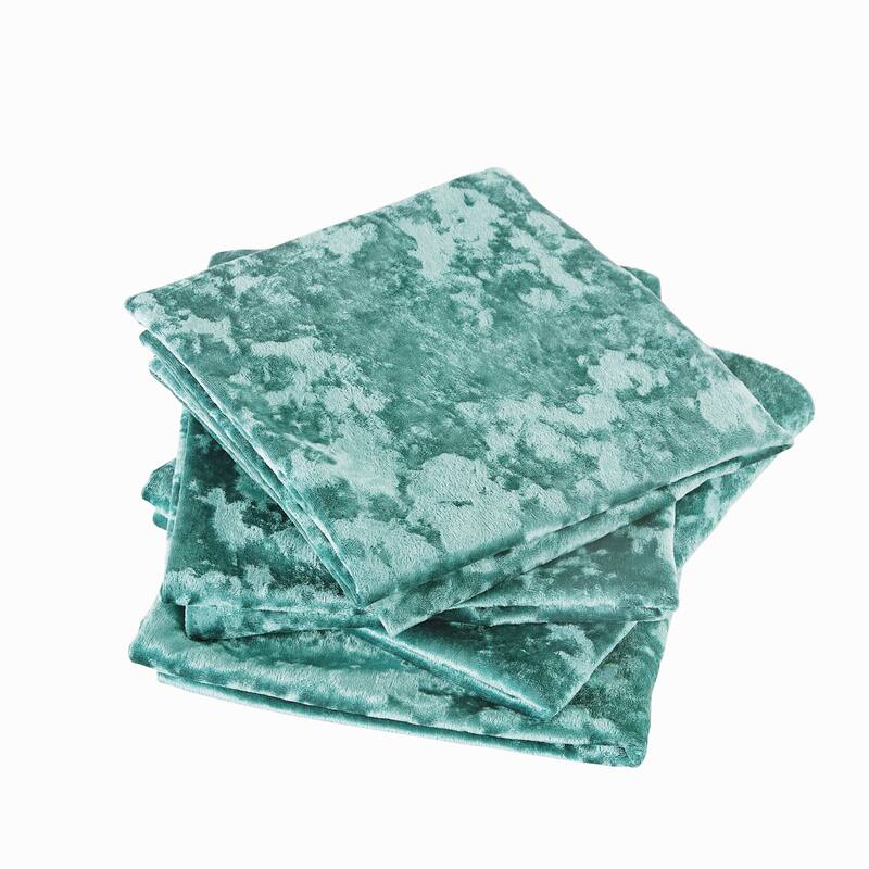 Rancho Crushed Velvet Throw Pillow Cover Set, NO INSERT