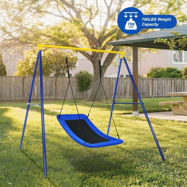 700lb Giant 60 Inch Skycurve Platform Tree Swing for Kids