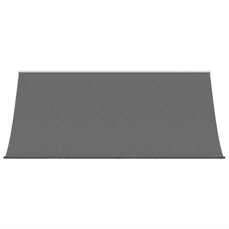 vidaXL Retractable Awning Anthracite 118.1"x59.1" Fabric and Steel - 118.1" x 59.1"