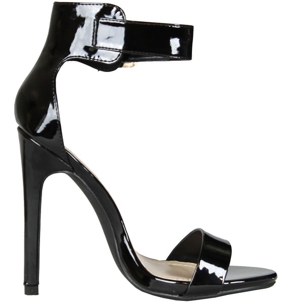 buckle ankle strap heels