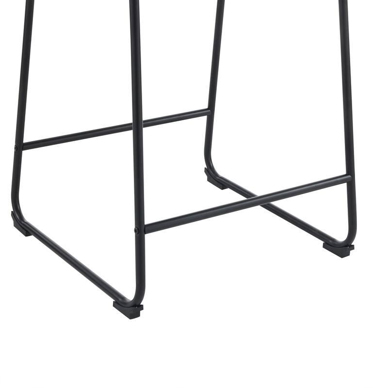 Cedric Faux Leather Counter Stool (Set of 2) by Christopher Knight Home