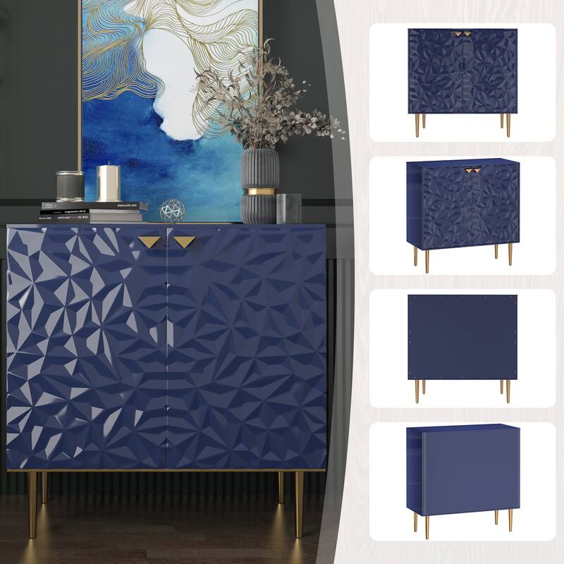 Clihome 2 Door Locker Storage Accent Cabinet