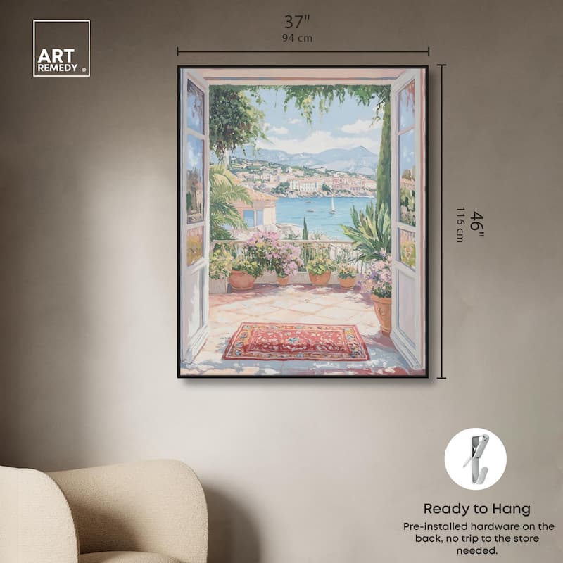 Room with a View Canvas by Art Remedy