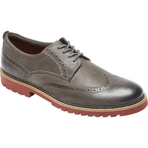 rockport marshall wingtip black