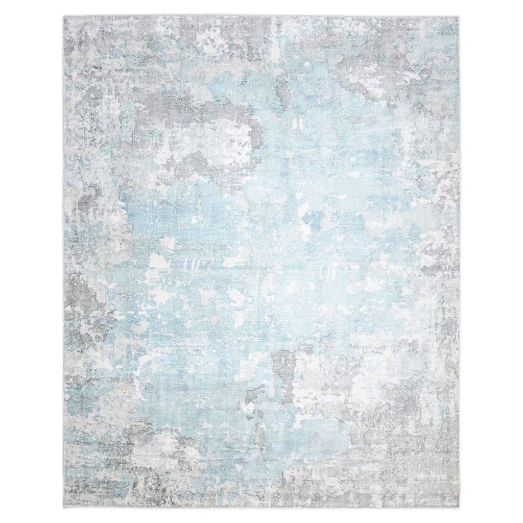 Overton Handmade Modern Contemporary Abstract Area Rug