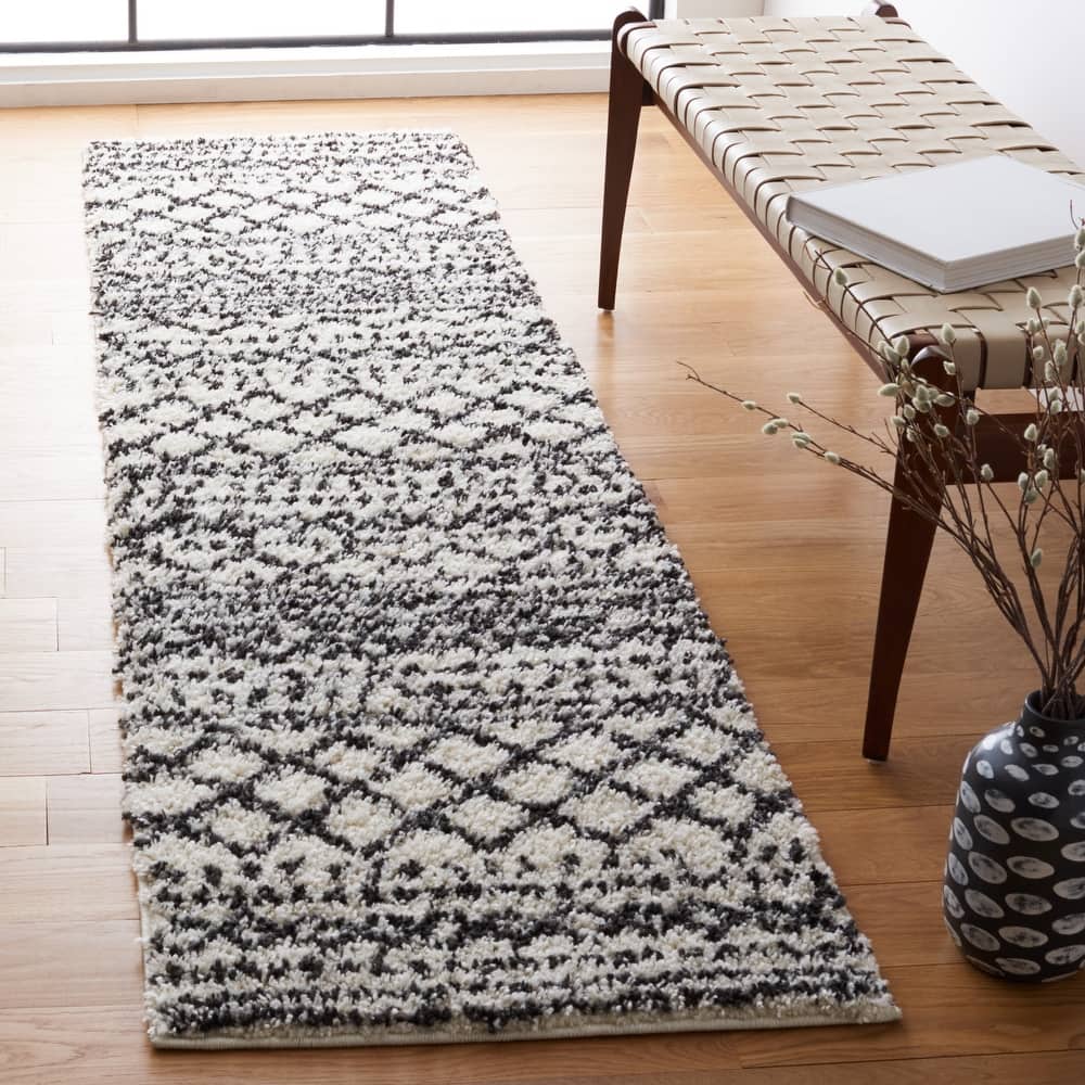 SAFAVIEH Arizona Lotta Shag Moroccan Boho 1.6-inch Rug