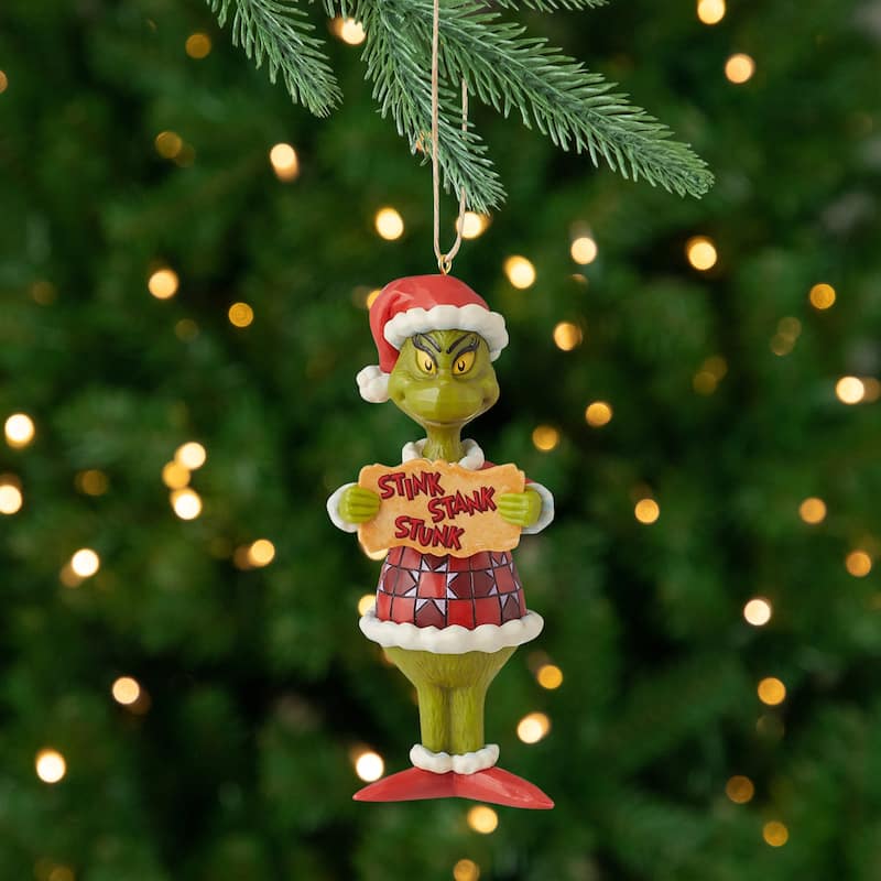Dept 56 The Grinch Stink Stank Stunk Christmas Ornament
