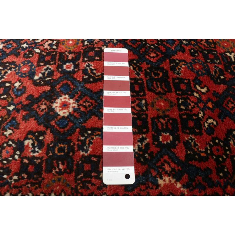 ECARPETGALLERY Hand-knotted Andelz Red Wool Rug - 2'9 x 13'1