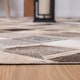 preview thumbnail 5 of 12, SAFAVIEH Handmade Studio Leather Pompilia Natural Hide Leather Rug