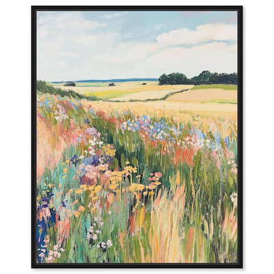 Open Field I Canvas by Art Remedy