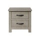 preview thumbnail 1 of 3, Milk Street Relic 2 Drawer Nightstand - Brown