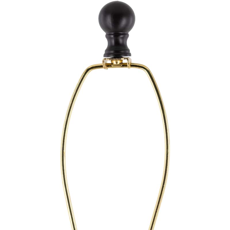 Morty Traditional Glass Table Lamps (Set of 2) 26.75"H x 13"W x 13"D