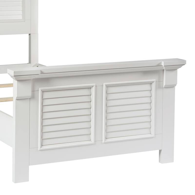 Liberty Furniture Summer House Youth Panel Bedroom Set with Bed, Dresser, Mirror- Full or Twin