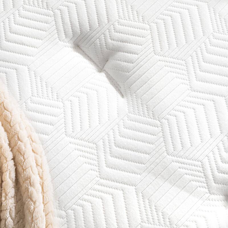 Priage by ZINUS 12" Euro Box Top Pocket Spring Hybrid Mattress