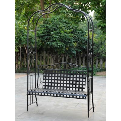Mandalay Iron Arbor Bench