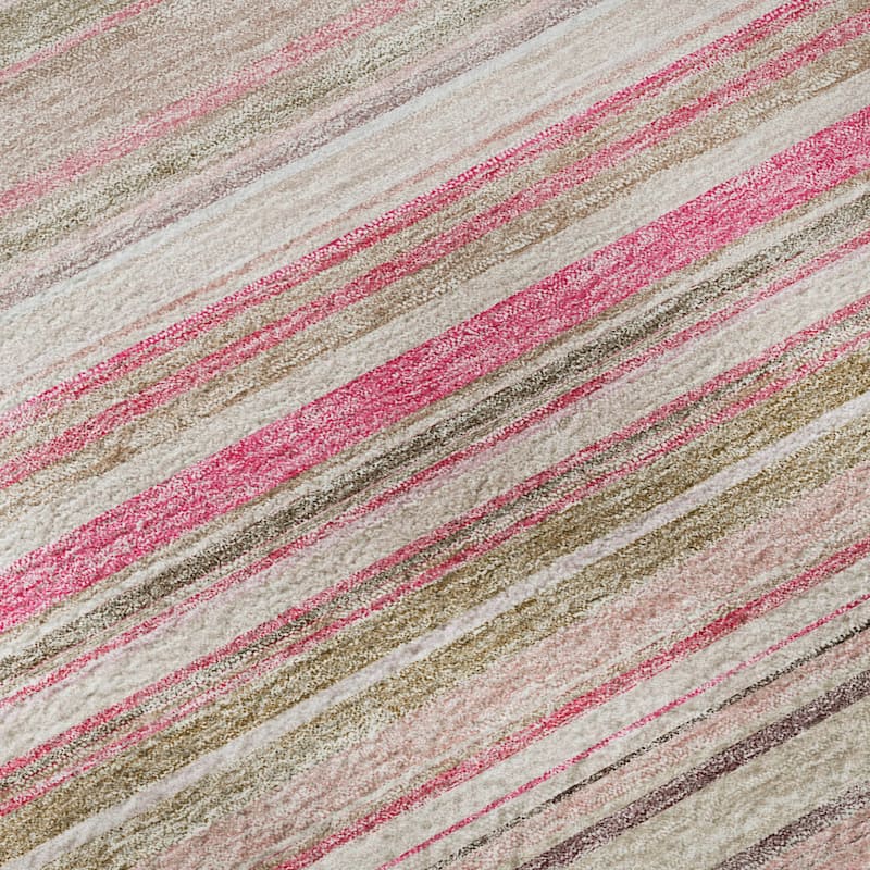 Premium Washable Super Soft Modern Stripes Mayfield Rug