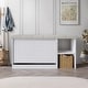 preview thumbnail 2 of 17, CraftPorch Multifunctional Flip-Drawer Storage Shoes Bench