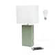 Option White Shade/Sage Green Base