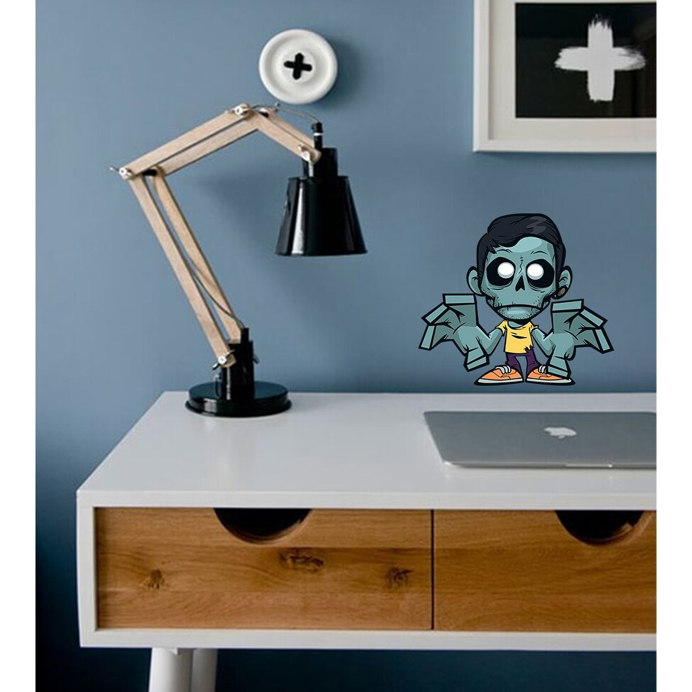 Zombie Boys Room Decal, Zombie Boys Room Sticker, Zombie-image