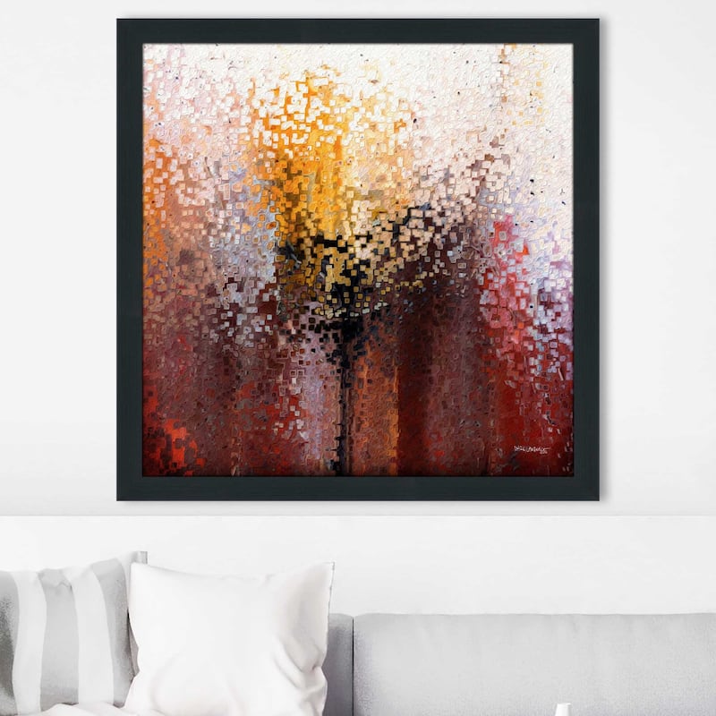 "Nahum 1 7 A Stronghold" by Mark Lawrence Print on Acrylic