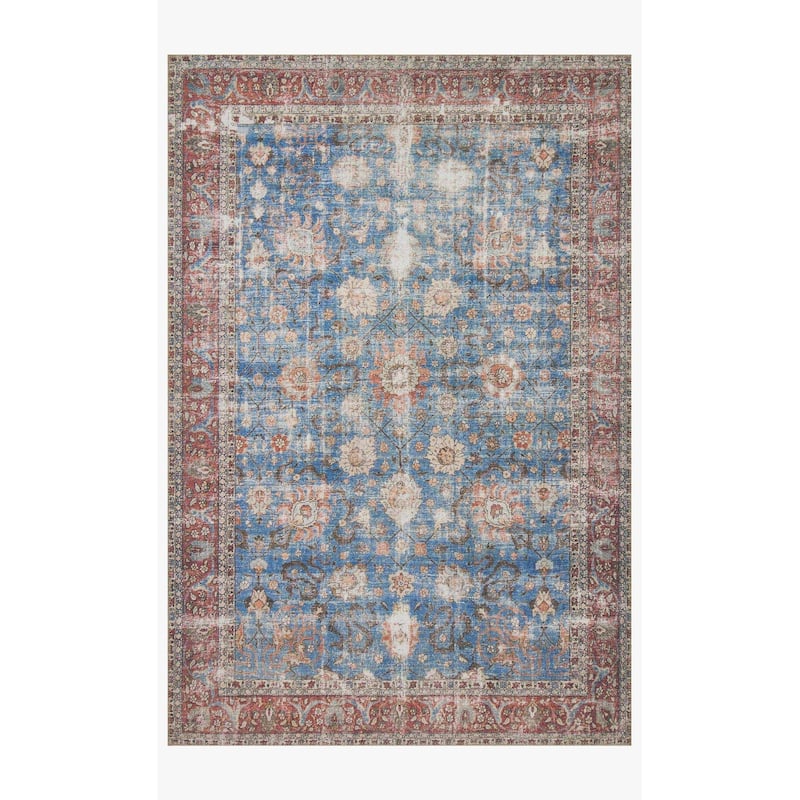 Alexander Home Tremezzina Printed Distressed Boho Rug