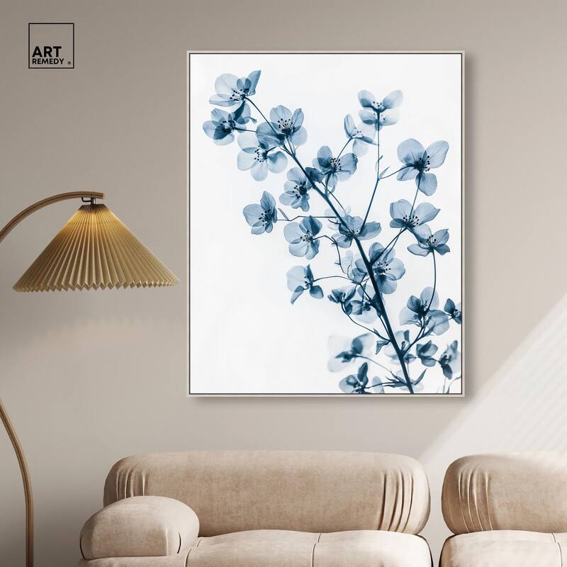 Translucent Petals II Canvas by Art Remedy