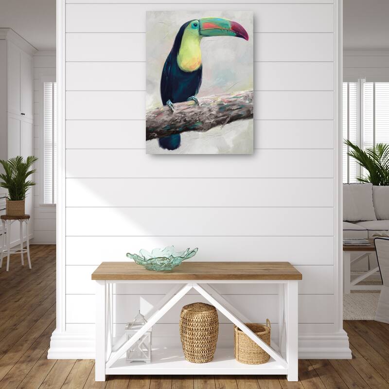 Island Aviary I By Studio Arts Canvas Art Print