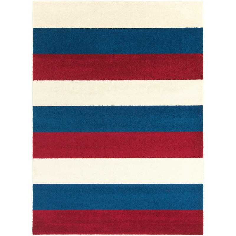 Penn Casual Striped Area Rug