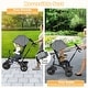 preview thumbnail 9 of 26, Gymax 4-in-1 Baby Tricycle Toddler Trike w/ Reversible Seat Canopy &