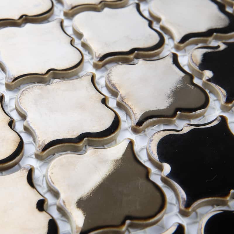 Merola Tile Hudson Tangier Gold 12-3/8" x 12-3/8" Porcelain Floor and Wall Tile