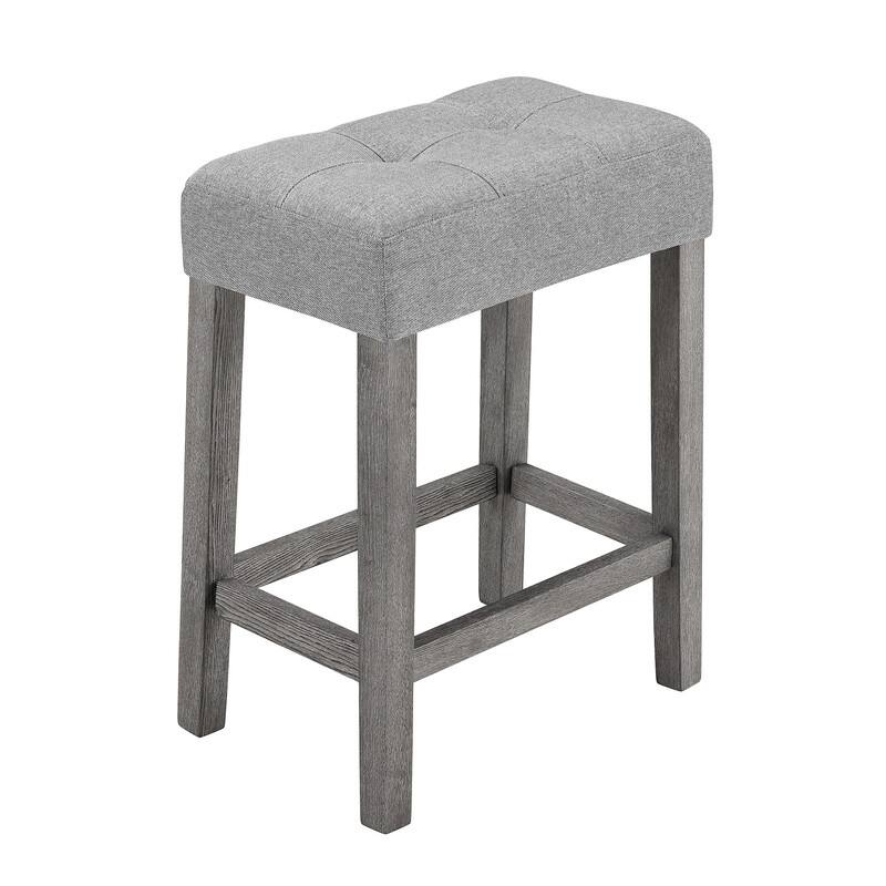 Bar Table Set with 3 Stools and Power Outlet
