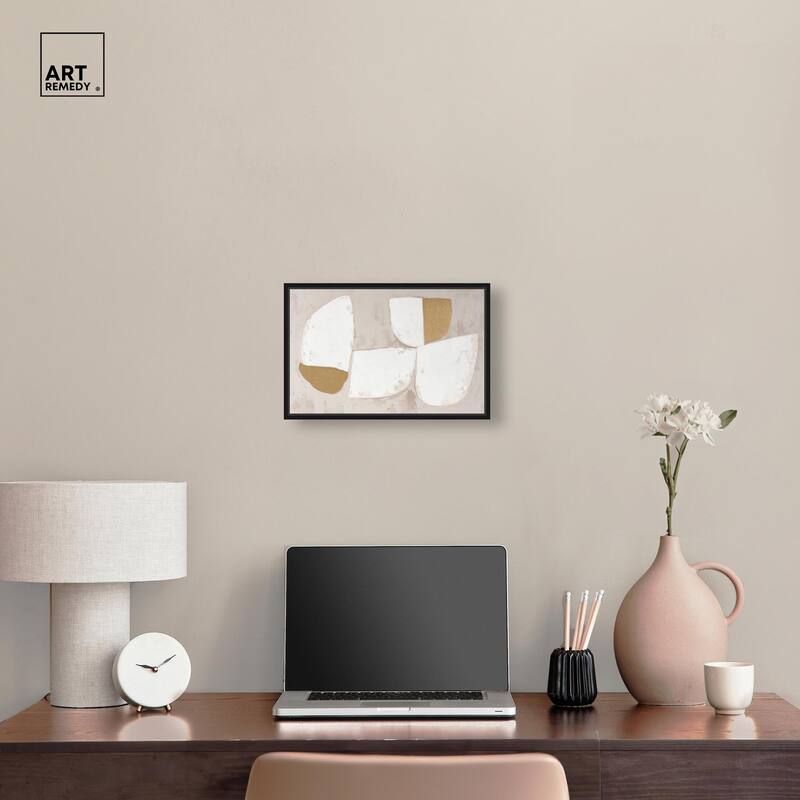 Gilded Cairn III Canvas by Art Remedy