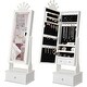 preview thumbnail 9 of 14, GIMMYFIVE Kids Jewelry Armoire, Child Jewelry Cabinet with Led Light
