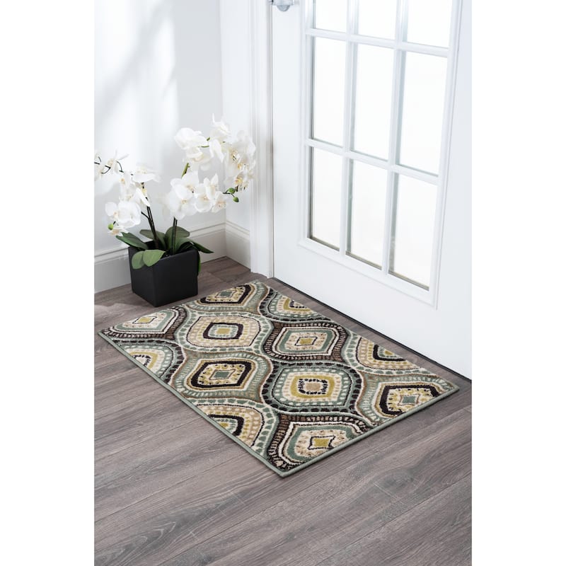 Caprice Global Geometric Indoor Area Rug