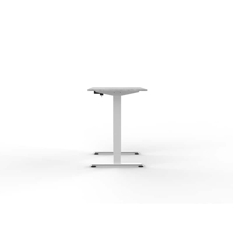 Carlos Modern 47-inch Metal Electric-Powered Adjustable Standing Desk by Furniture of America