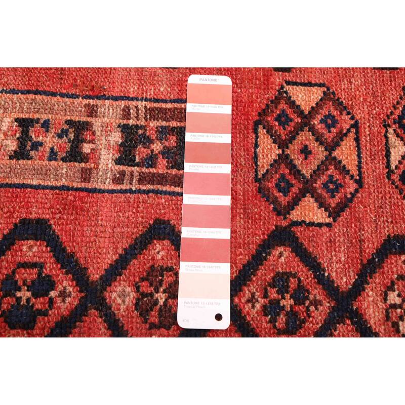 ECARPETGALLERY Hand-knotted Andelz Dark Copper Wool Rug - 3'1 x 6'5