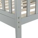 preview thumbnail 19 of 19, Modern Design Wooden Baby Toddler Bed Furniture with Safety Guardrails