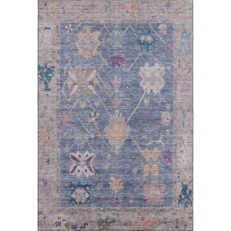Premium Washable Super Soft Traditional Kashmir Mayfield Rug