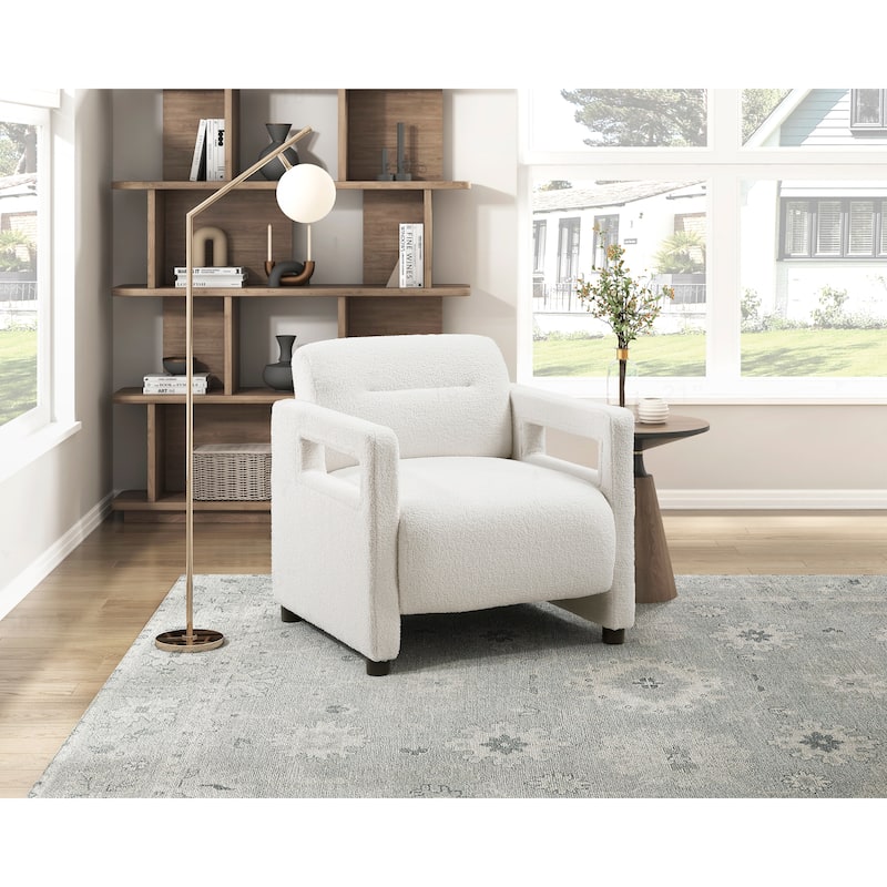 Comfortable Armchair with Stylish Upholstery for Home Decoration