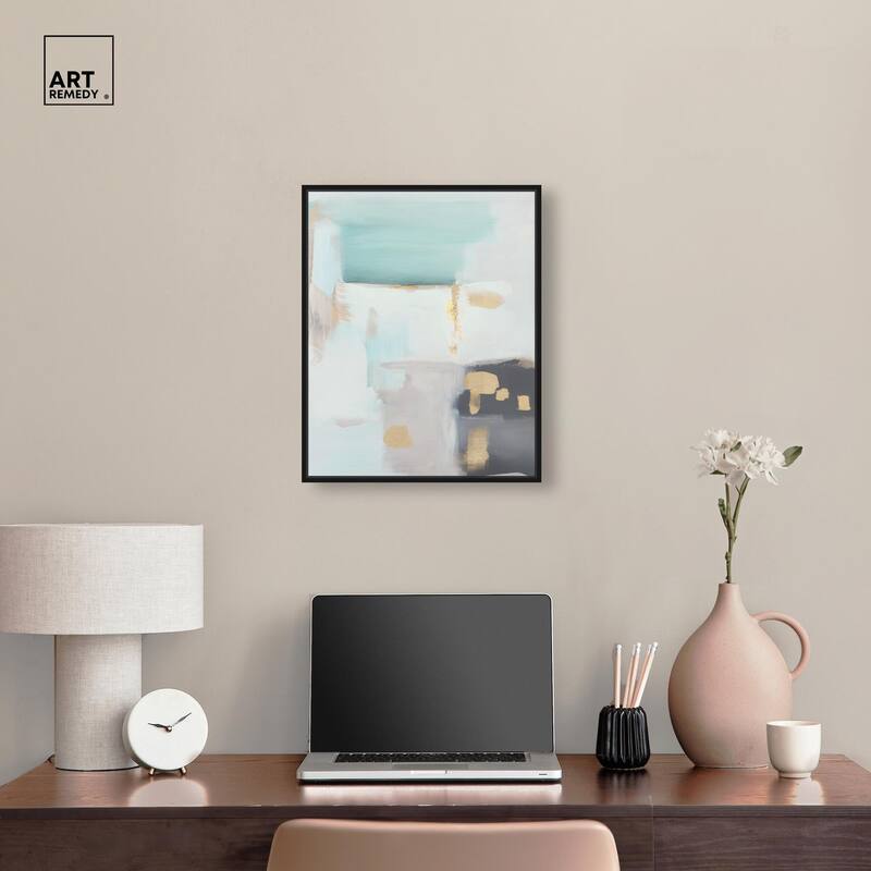 Misty Luxe III Canvas by Art Remedy