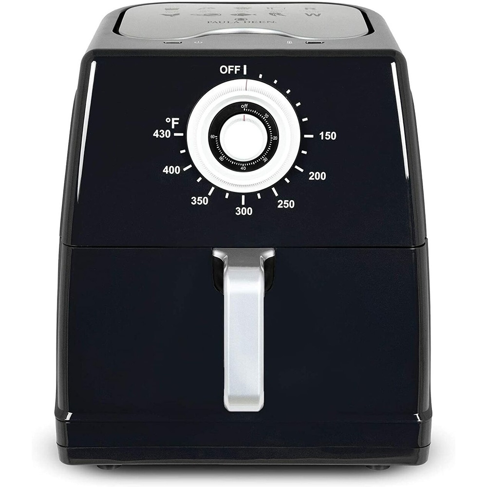 Multifunctional air Fryer, Hot air Fryer Oven, with Adjustable air Fry -  Black - 27X33X33CM - Bed Bath & Beyond - 31428520