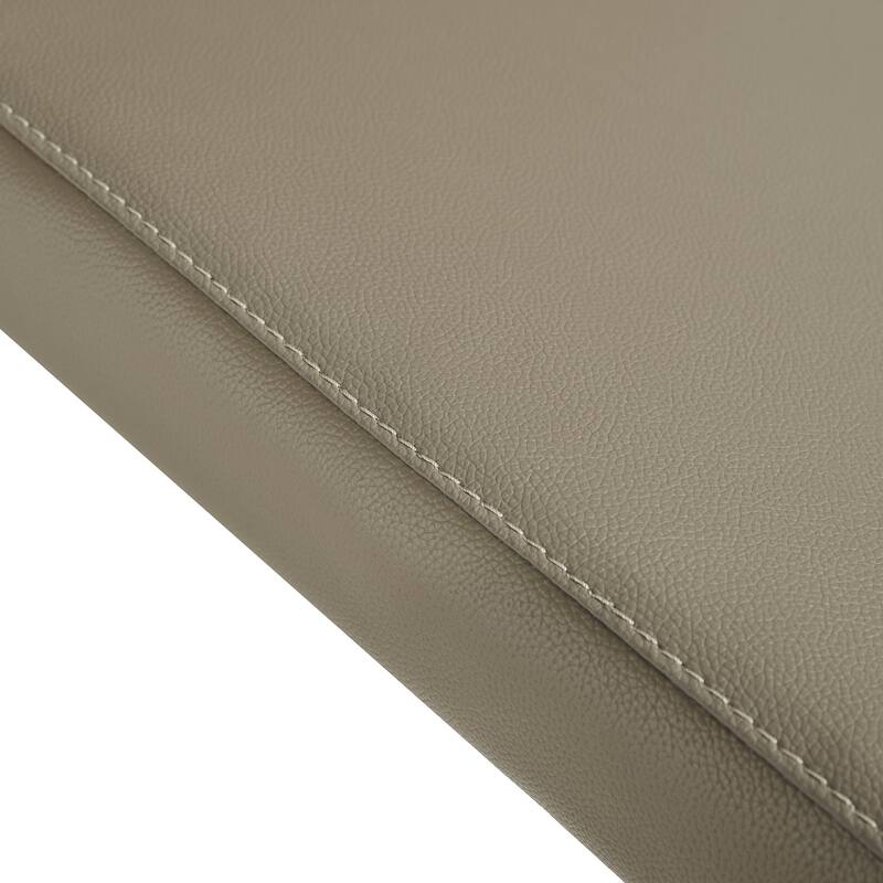 Kash Faux Leather Upholstered Parsons Dining Chairs - Set of 2