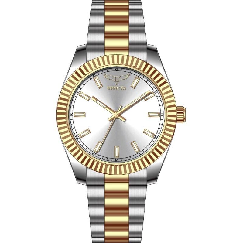 INVICTA Men's 69010 Specialty Quartz PC21S Copper Dial Watch - White