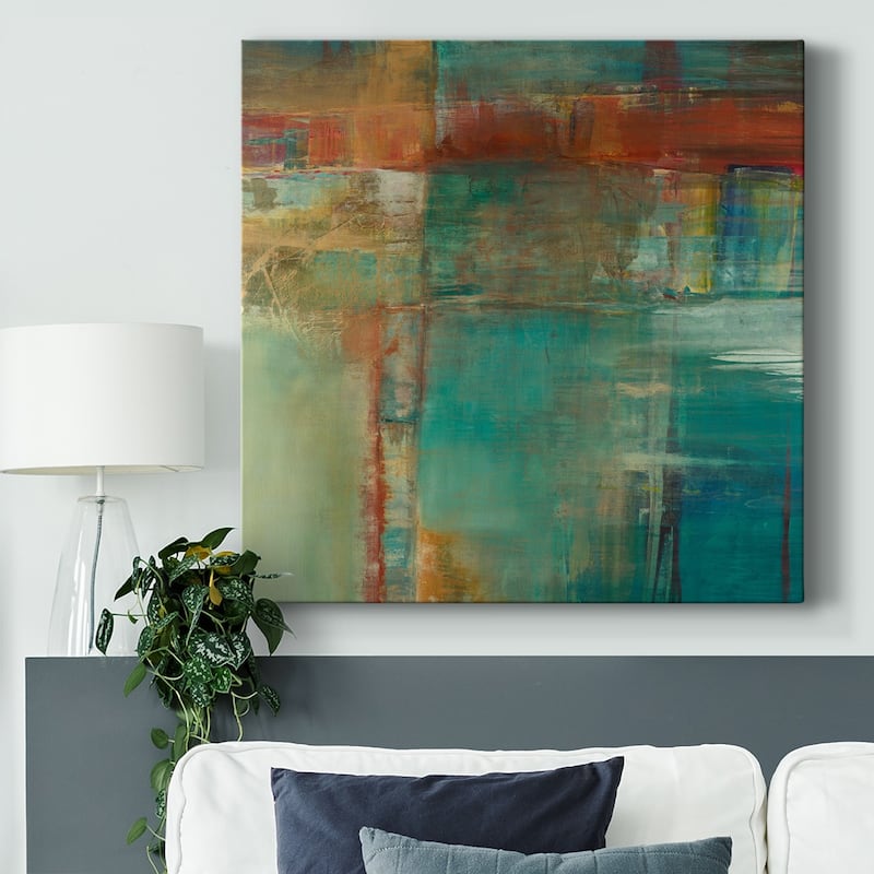 Patina-Gallery Wrapped Canvas - Bed Bath & Beyond - 39927633
