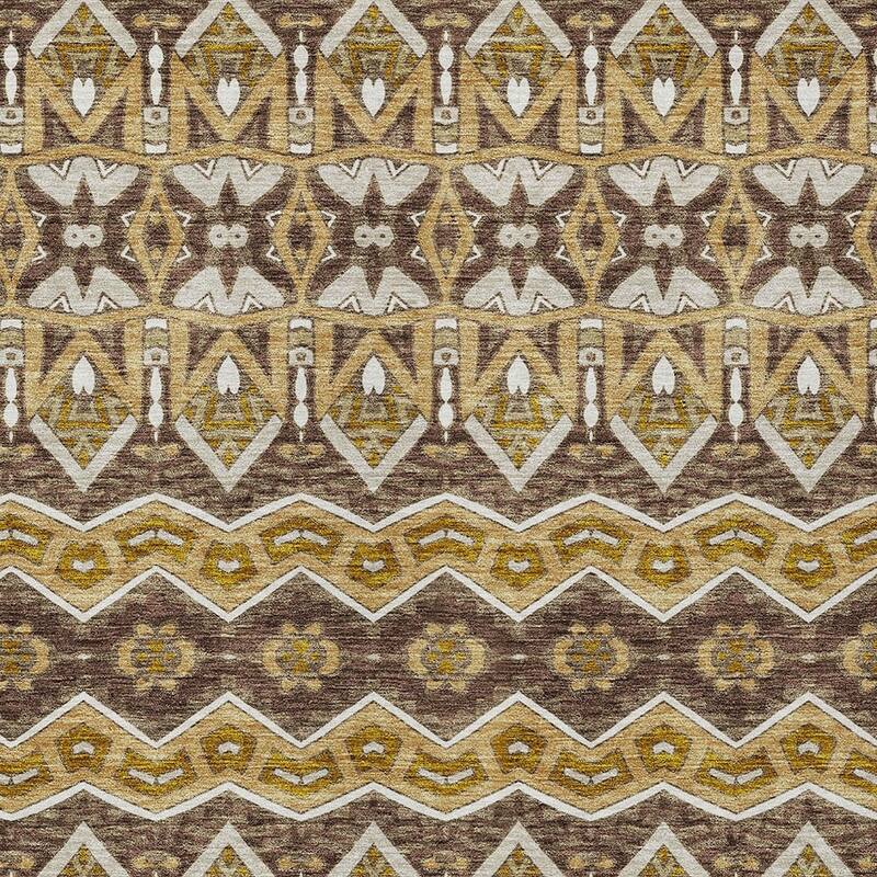 HomeRoots Moroccan Transitional Rectangle Outdoor Rug