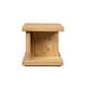 preview thumbnail 9 of 8, Bridges Reclaimed Elm Side Table, Natural